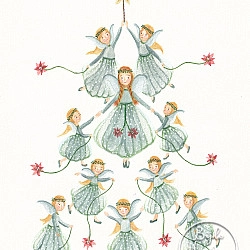 Kaart Christmas Angels