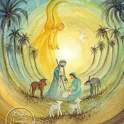 Kaart Nativity Story