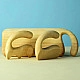 Bumbu Toys Houten Snijplank met Hakmes en Saladespatel - Set