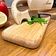 Bumbu Toys Houten Snijplank met Hakmes en Saladespatel - Set