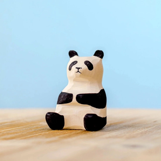 Bumbu Toys Pandaberen familie en pandaboom - Set