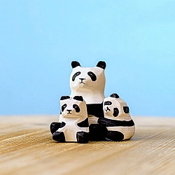 Pandaberen familie - Set