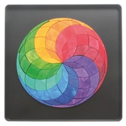 Magneetpuzzel kleurenspiraal