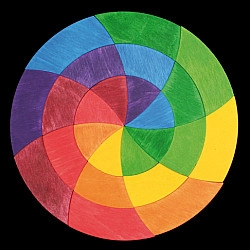 Magneetpuzzel kleurencirkel Goethe