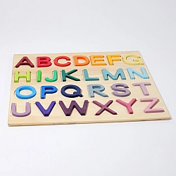 Alfabet puzzel | letters A tot Z op bord