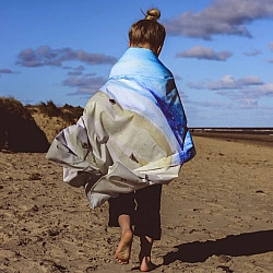 Speeldoek: Een Dag Op Het Strand - groot