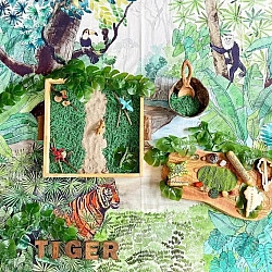 Speeldoek: In De Jungle - groot