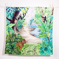 Speeldoek: In De Jungle - groot