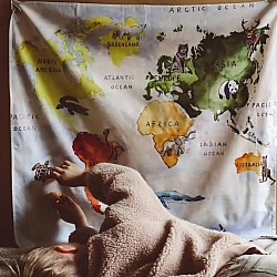 Speeldoek: Onze Wereld - groot